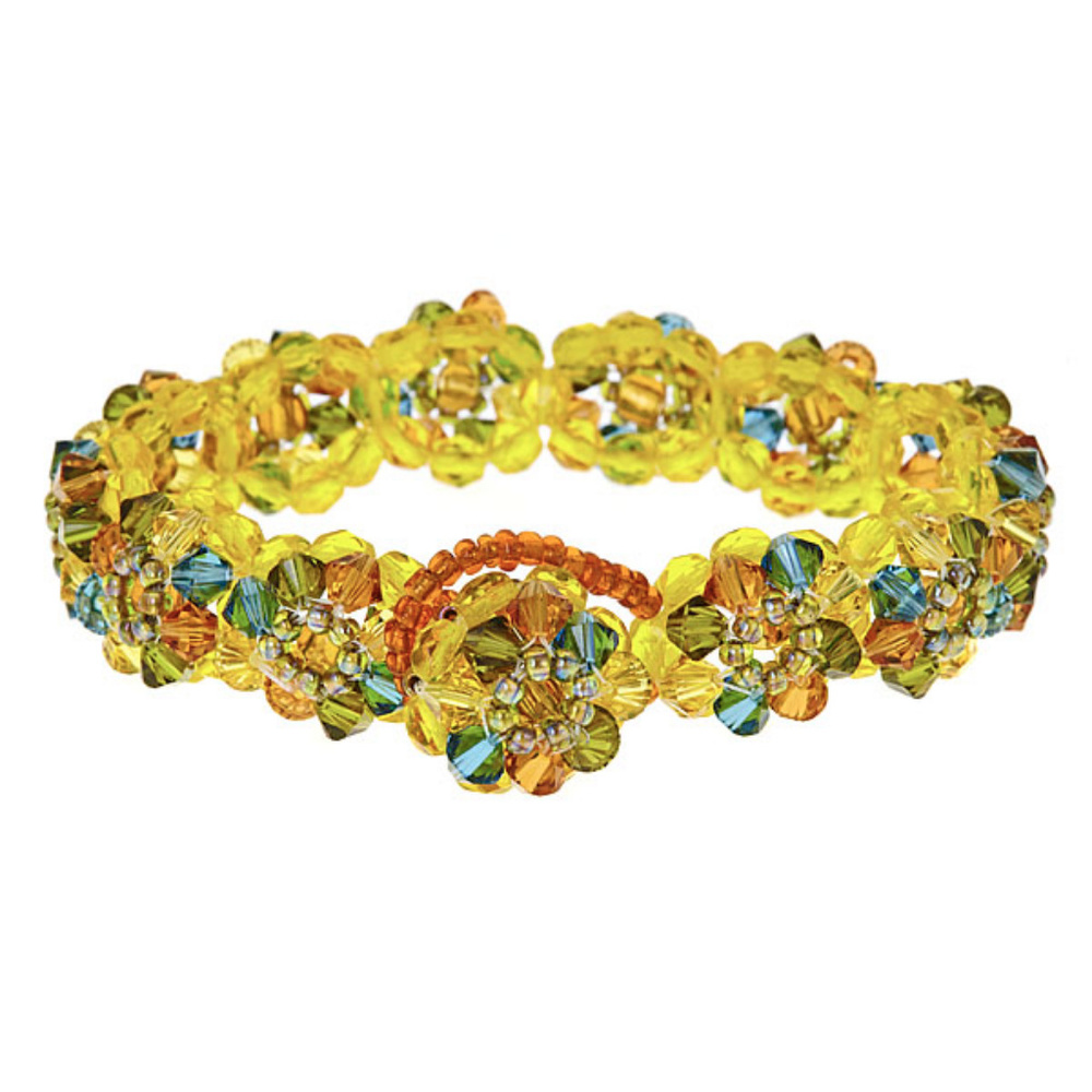 Swarovski Crystal Flower Bracelet